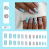 12 Sizes-24 Pcs Press On Nails Z815