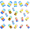 12 Sizes-24 Pcs Press On Nails Y730