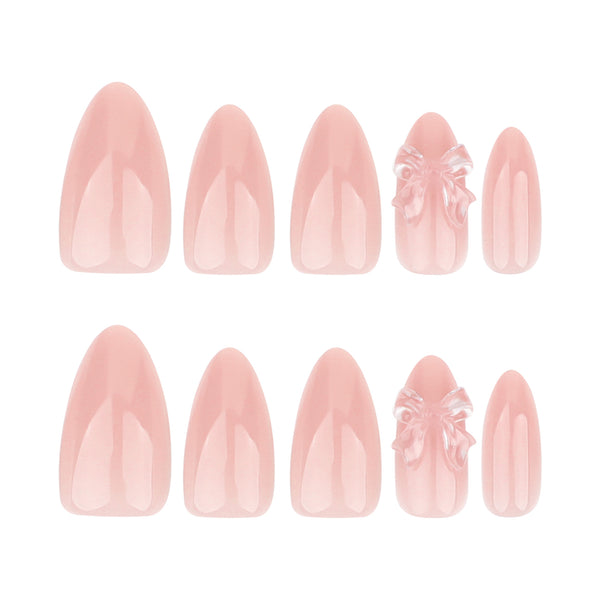 12 Sizes-24 Pcs Press On Nails JP3617