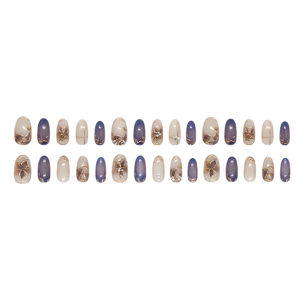 30 Pcs Press On Nails Z1351