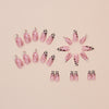 12 Sizes-24 Pcs Press On Nails W1671