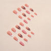 12 Sizes-24 Pcs Press On Nails W674