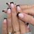 12 Sizes-24 PcsPress On Nails C391