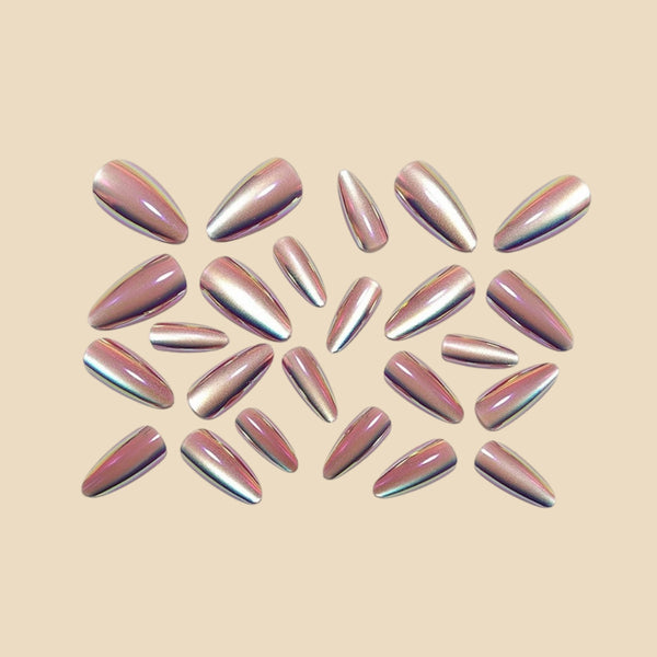 12 Sizes-24 Pcs Press On Nails Y2014