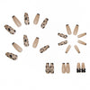 12 Sizes-24 Pcs Press On Nails Z140