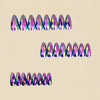 12 Sizes-24 Pcs Press On Nails Y1335