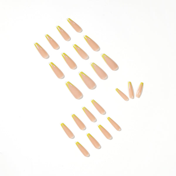 12 Sizes-24 Pcs Press On Nails JP1198