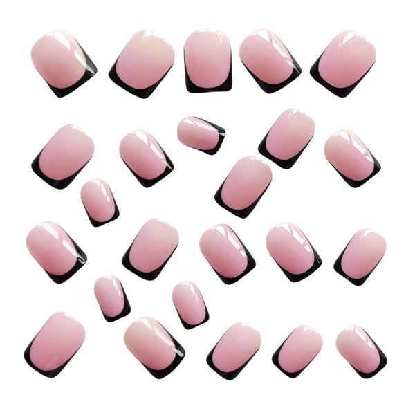 12 Sizes-24 Pcs Press On Nails Y1148-2