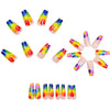 12 Sizes-24 Pcs Press On Nails Y1894