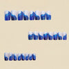 12 Sizes-24 Pcs Press On Nails Y1230