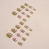 12 Sizes-24 Pcs Press On Nails W1276