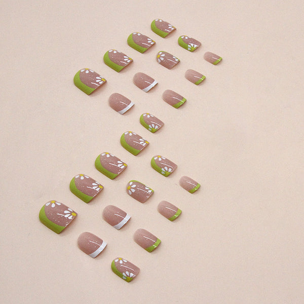12 Sizes-24 Pcs Press On Nails W1276
