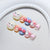 12 Sizes-24 Pcs Press On Nails K033