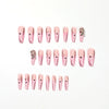 12 Sizes-24 Pcs Press On Nails JP1853