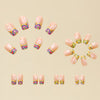 12 Sizes-24 Pcs Press On Nails Y174