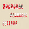 12 Sizes-24 Pcs Press On Nails Y416
