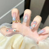 12 Sizes-24 Pcs Press On Nails Z441
