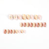 12 Sizes-24 Pcs Press On Nails JP2119