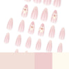 12 Sizes-24 Pcs Press On Nails JP3943