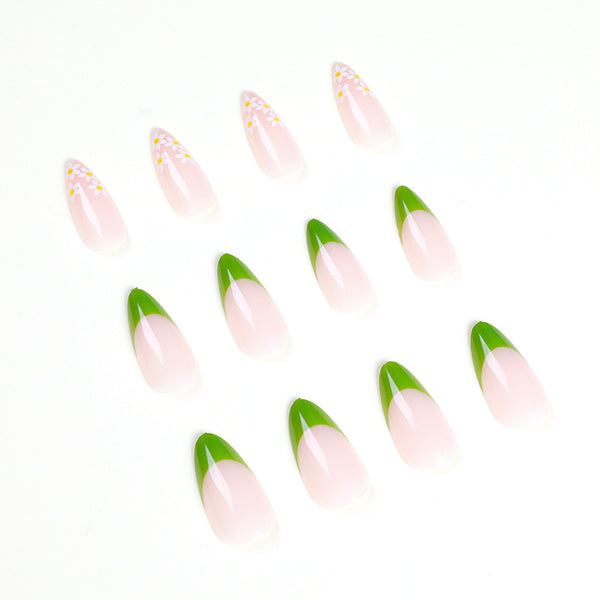 12 Sizes-24 Pcs Press On Nails JP1592