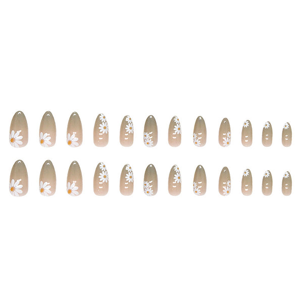 12 Sizes-24 Pcs Press On Nails W426