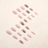 12 Sizes-24 Pcs Press On Nails W341