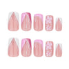12 Sizes-24 Pcs Press On Nails JP3771