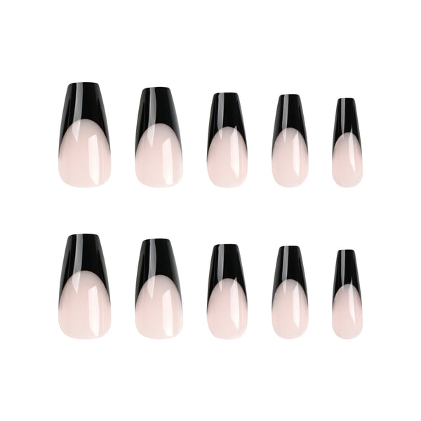 12 Sizes-24 Pcs Press On Nails JP2461
