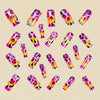 12 Sizes-24 Pcs Press On Nails Y812