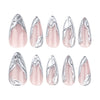 12 Sizes-24 PcsPress On Nails JP3326