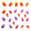 12 Sizes-24 Pcs Press On Nails Y617