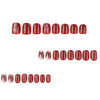 12 Sizes-24 Pcs Press On Nails JP3951
