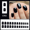 12 Sizes-24 Pcs Press On Nails C992