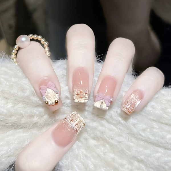 12 Sizes-24 Pcs Press On Nails Z1169