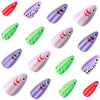 12 Sizes-24 Pcs Press On Nails JP3842