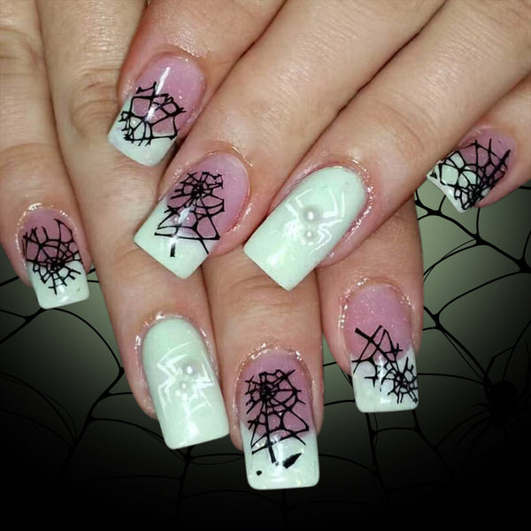 12 Sizes-24 Pcs Press On Nails C1137