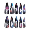 12 Sizes-24 Pcs Press On Nails JP3517