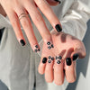 12 Sizes-24 Pcs Press On Nails JP3121