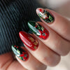 12 Sizes-24 Pcs Press On Nails Y1255