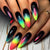 12 Sizes-24 Pcs Press On Nails Y645