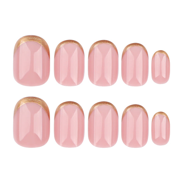 12 Sizes-24 Pcs Press On Nails JP3437
