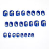 12 Sizes-24 Pcs Press On Nails JP1494