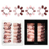 48 Pcs Press On Nails Polkadot-2-48pcs