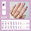 12 Sizes-24 Pcs Press On Nails W125