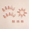 12 Sizes-24 Pcs Press On Nails Z827