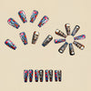 12 Sizes-24 Pcs Press On Nails Y969
