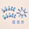 12 Sizes-24 Pcs Press On Nails W1931