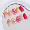 12 Sizes-24 Pcs Press On Nails Z1074