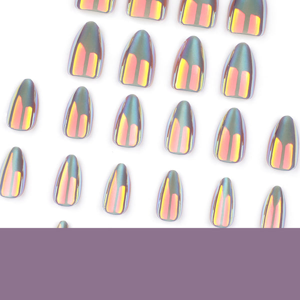 12 Sizes-24 Pcs Press On Nails DIY41