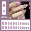 12 Sizes-24 Pcs Press On Nails CF060